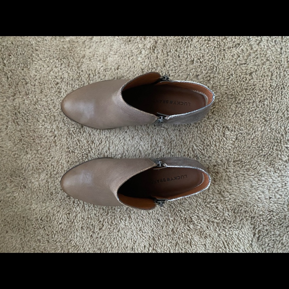 Super Cute Ankle Booties, Lucky Brand
